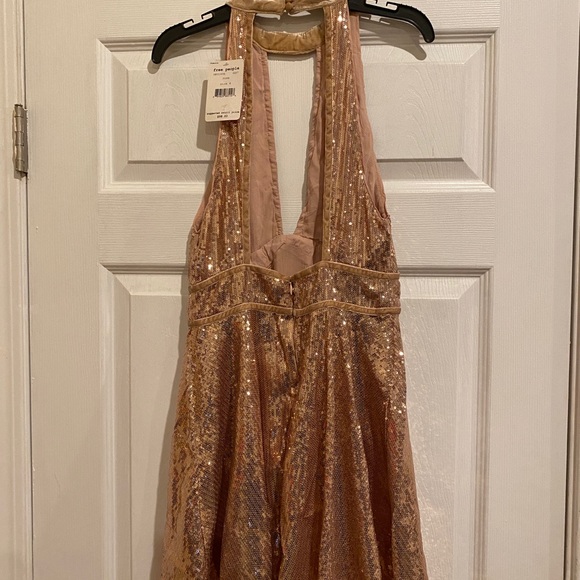 Free People mini dress halter - Picture 3 of 4